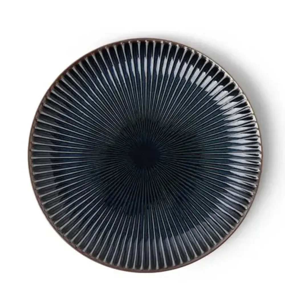 MIYA Company Aiya Navy 8-3/4" Plate Best