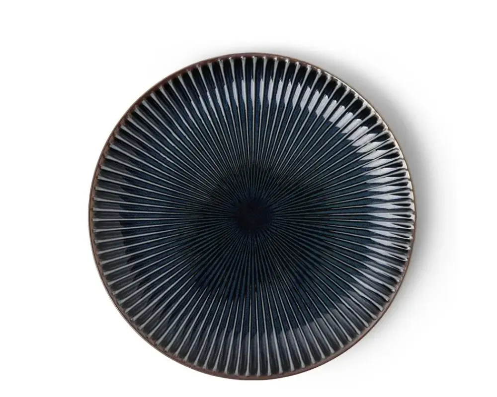 MIYA Company Aiya Navy 8-3/4" Plate Best