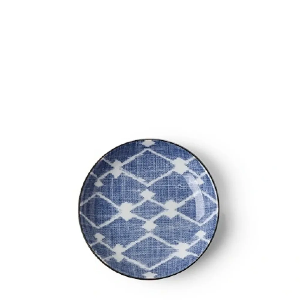 MIYA Company Aizome Hishi 3.75" Sauce Dish Sale