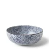 MIYA Company Aizome Mums 7" Bowl Hot