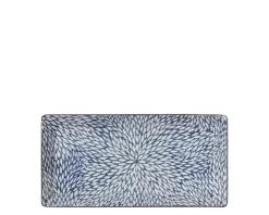 MIYA Company Aizome Mums Rectangle Plate New