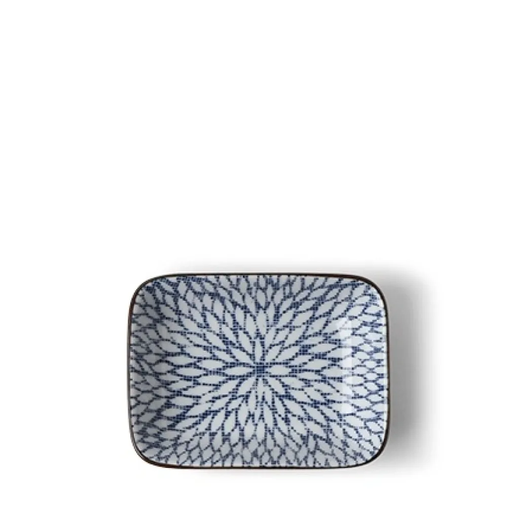 MIYA Company Aizome Mums Sauce Dish Outlet