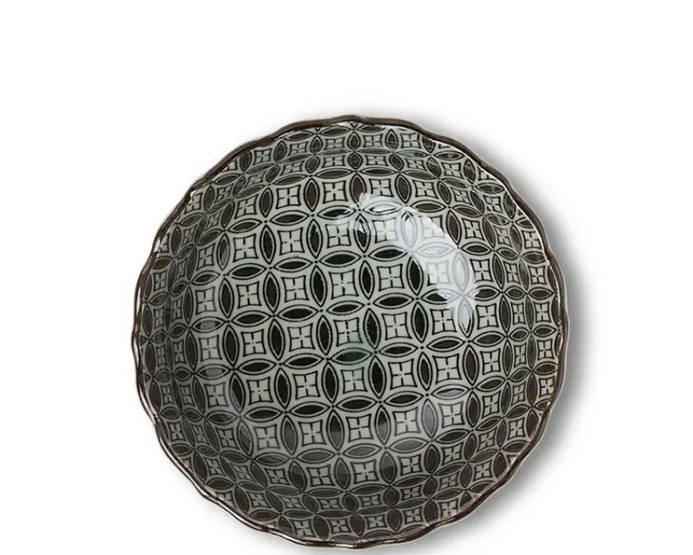 MIYA Company Antique Green 4.75" Bowl Set Outlet