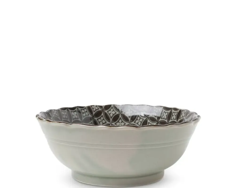 MIYA Company Antique Green 4.75" Bowl Set Outlet