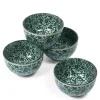 MIYA Company Antique Green Karakusa 5" Bowl Set At Miya