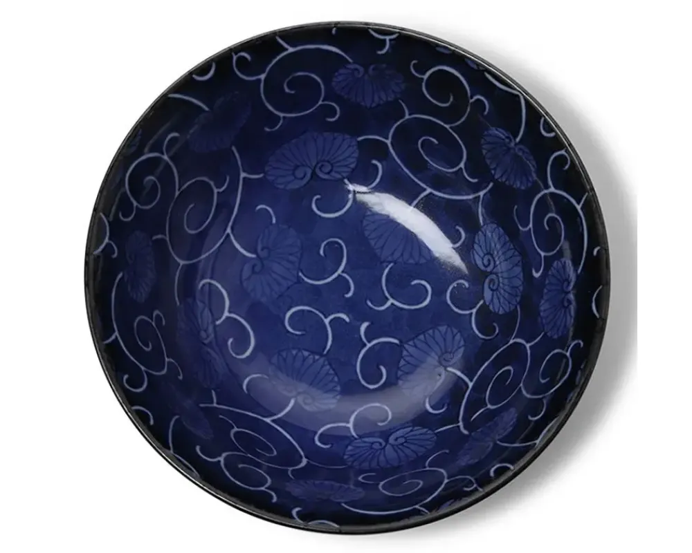 MIYA Company Aoi-Karakusa 6" Bowl Hot