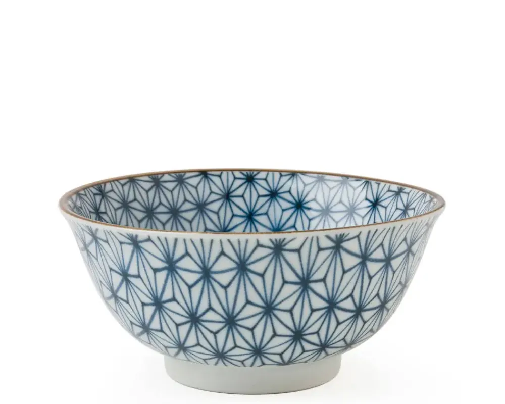MIYA Company Asanoha Colors 5.75" Bowl - Blue Best