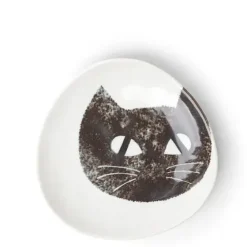 MIYA Company Black Cat 5-1/2" Plate Discount