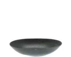 MIYA Company Black Cosmos Bowl Oval 10" Clearance
