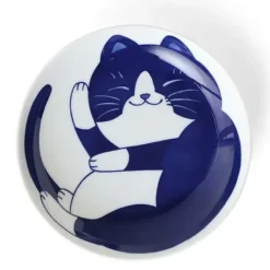 MIYA Company Blue Cats 7.75" Bowl Clearance