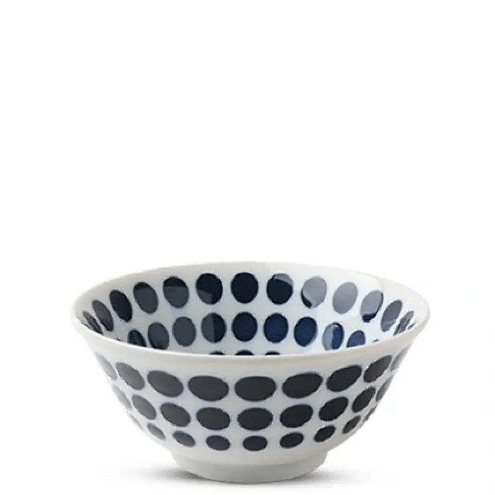 MIYA Company Blue Dots 5.75" Bowl Best