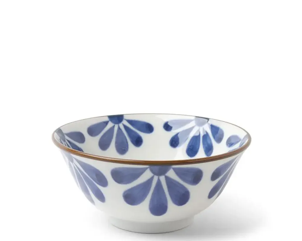 MIYA Company Blue Flower 5.75" Bowl Discount