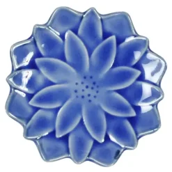 MIYA Company Blue Mum 4.75" Plate New