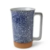 MIYA Company Blue Mums 12 Oz. Tall Mug