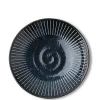 MIYA Company Blue Namako Tokusa 6.25" Plate Discount