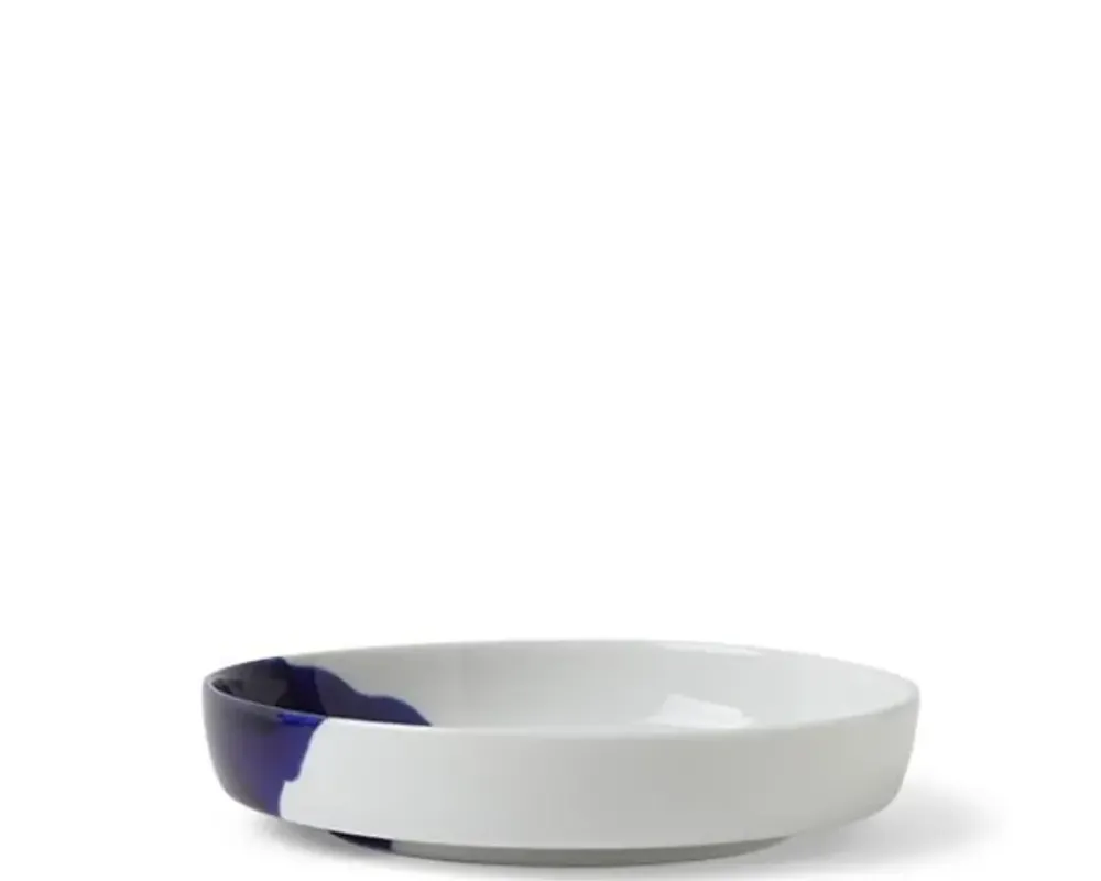 MIYA Company Blue Splash 6.25" Plate Discount