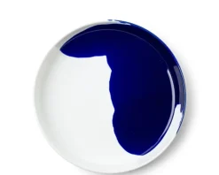 MIYA Company Blue Splash 7.75" Plate New