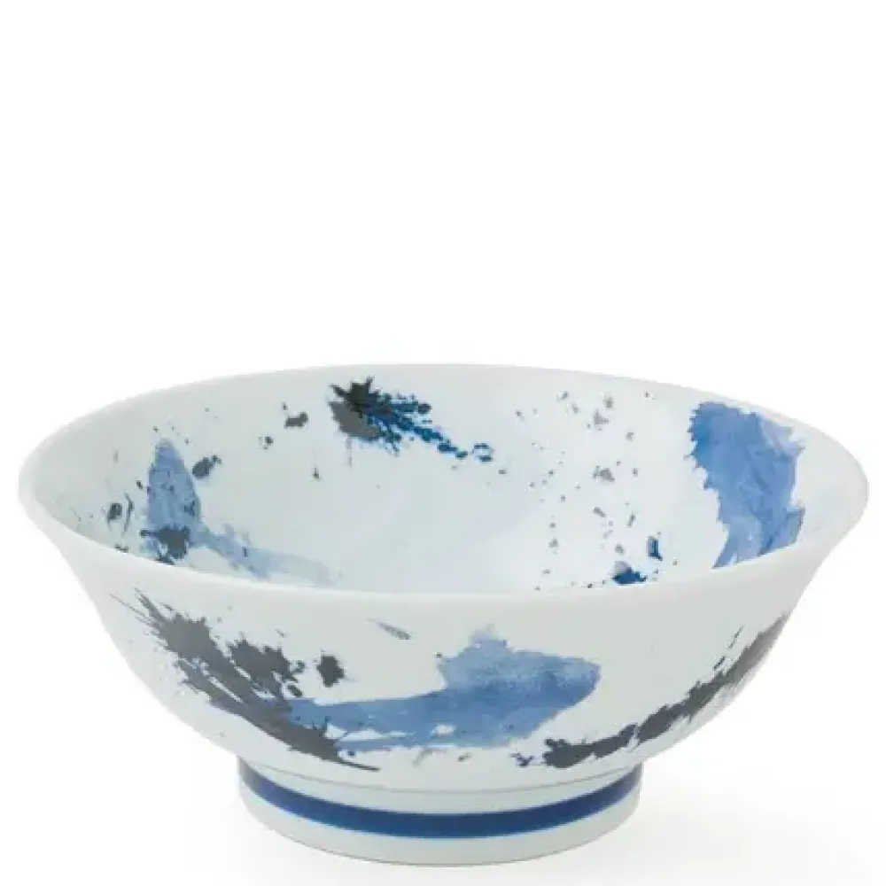 MIYA Company Blue Sumi 8.5" Noodle Bowl Outlet