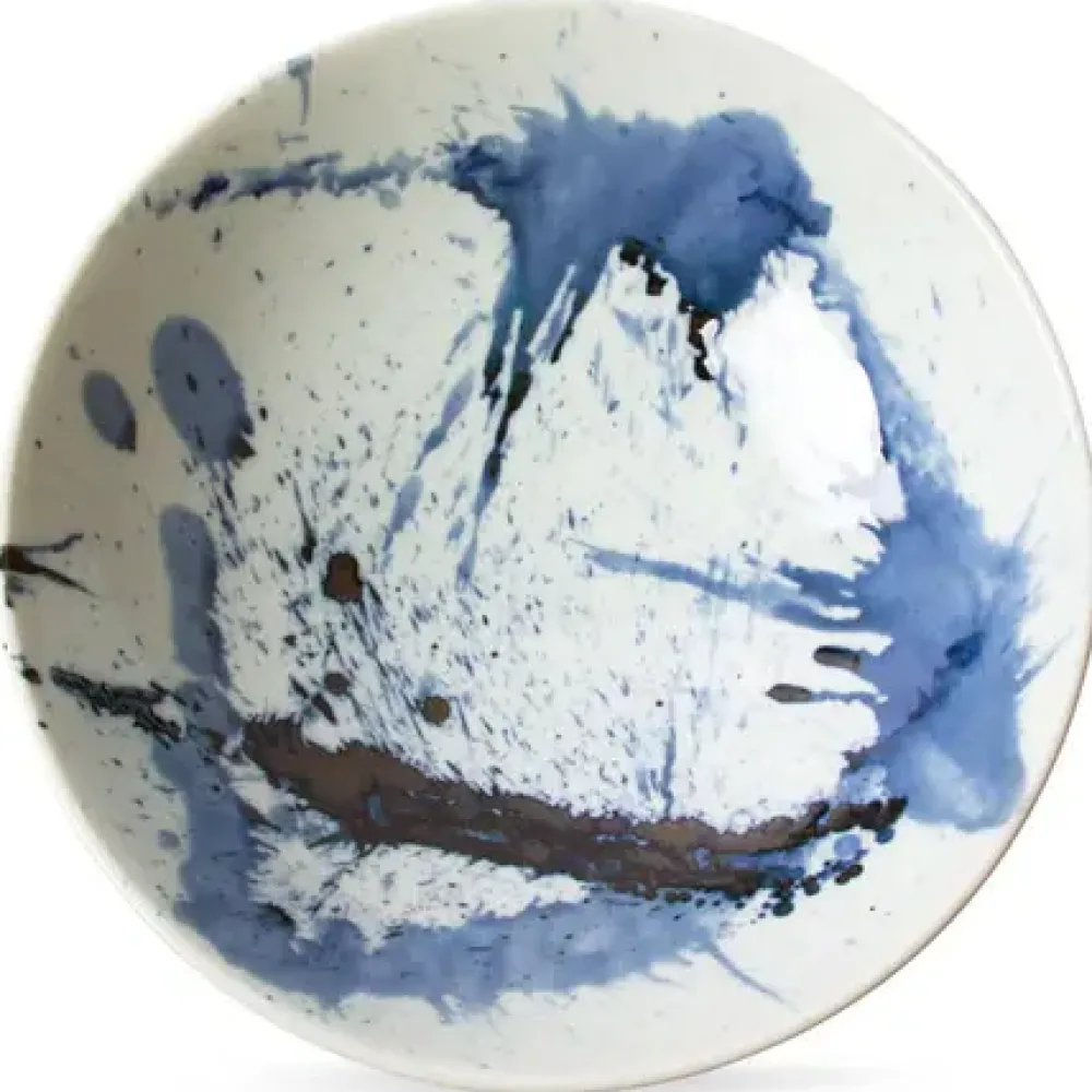 MIYA Company Blue Sumi 9.75" Serving Bowl Online