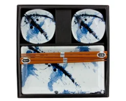 MIYA Company Blue Sumi Sushi Set Best