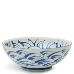 MIYA Company Blue Wave 8.25" Bowl Sale