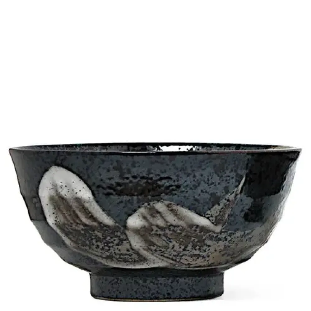 MIYA Company Brush Stroke 6.75" Noodle Bowl Outlet