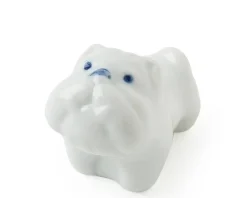 MIYA Company Bulldog Chopstick Rest - White Clearance