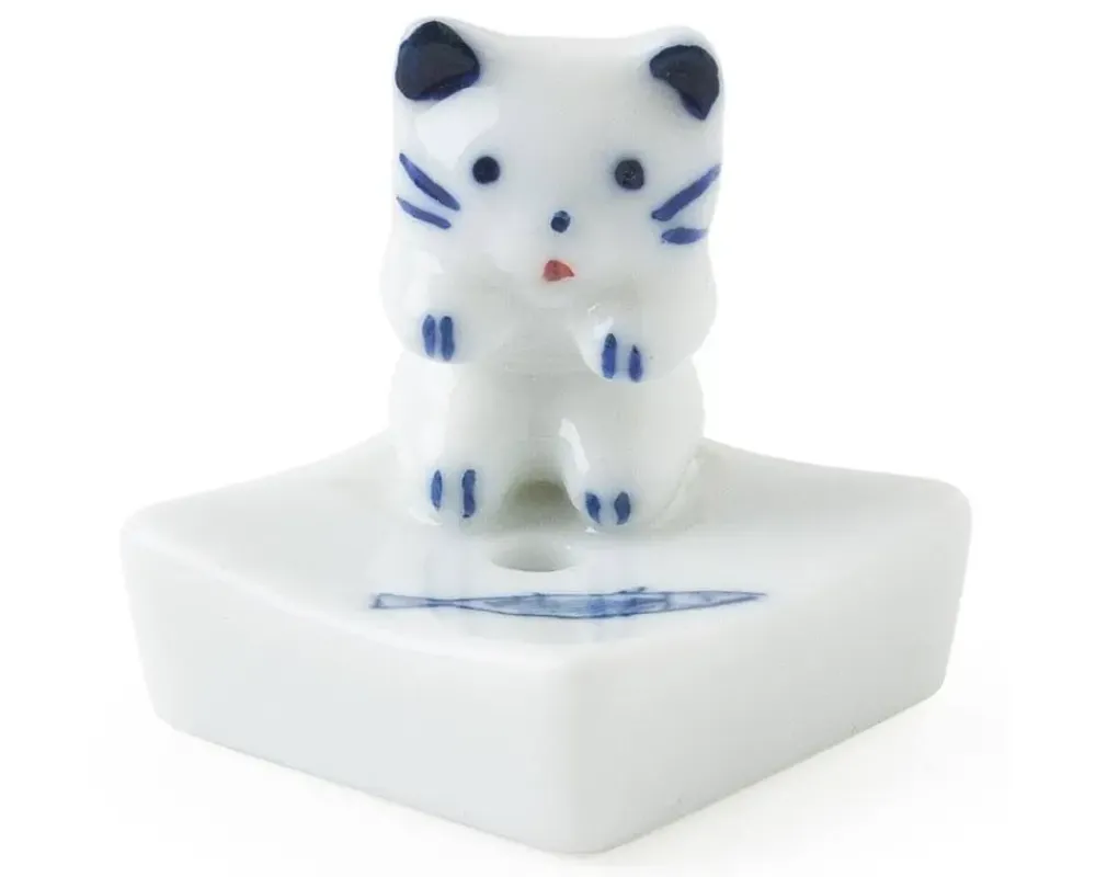 MIYA Company Cat & Fish Incense Holder Clearance