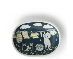 MIYA Company Cat Life Oval Plate Sale