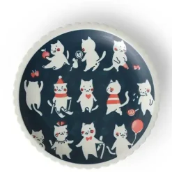 MIYA Company Cat Life 9.5" Plate New