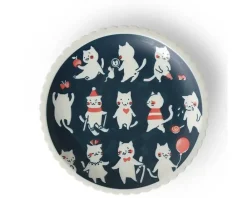 MIYA Company Cat Life 9.5" Plate New