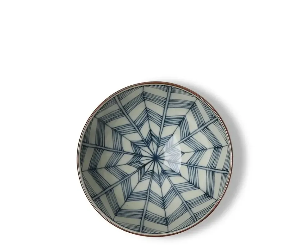MIYA Company Celadon Chevron 4.5" Rice Bowl Sale