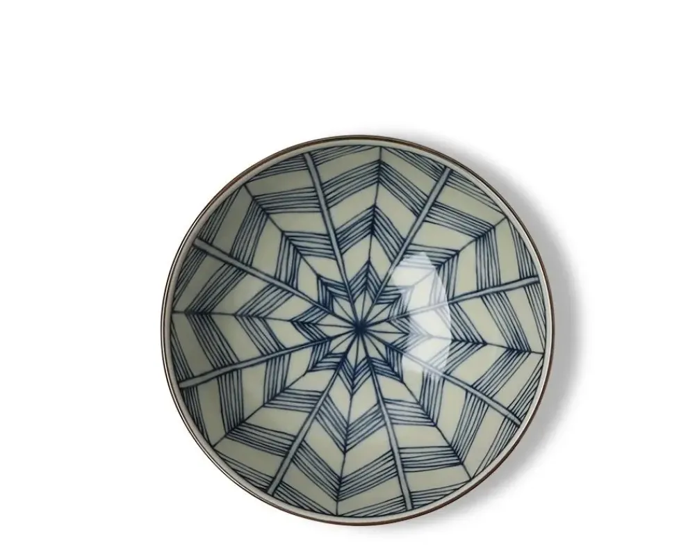 MIYA Company Celadon Chevron 5.5" Rice Bowl Best