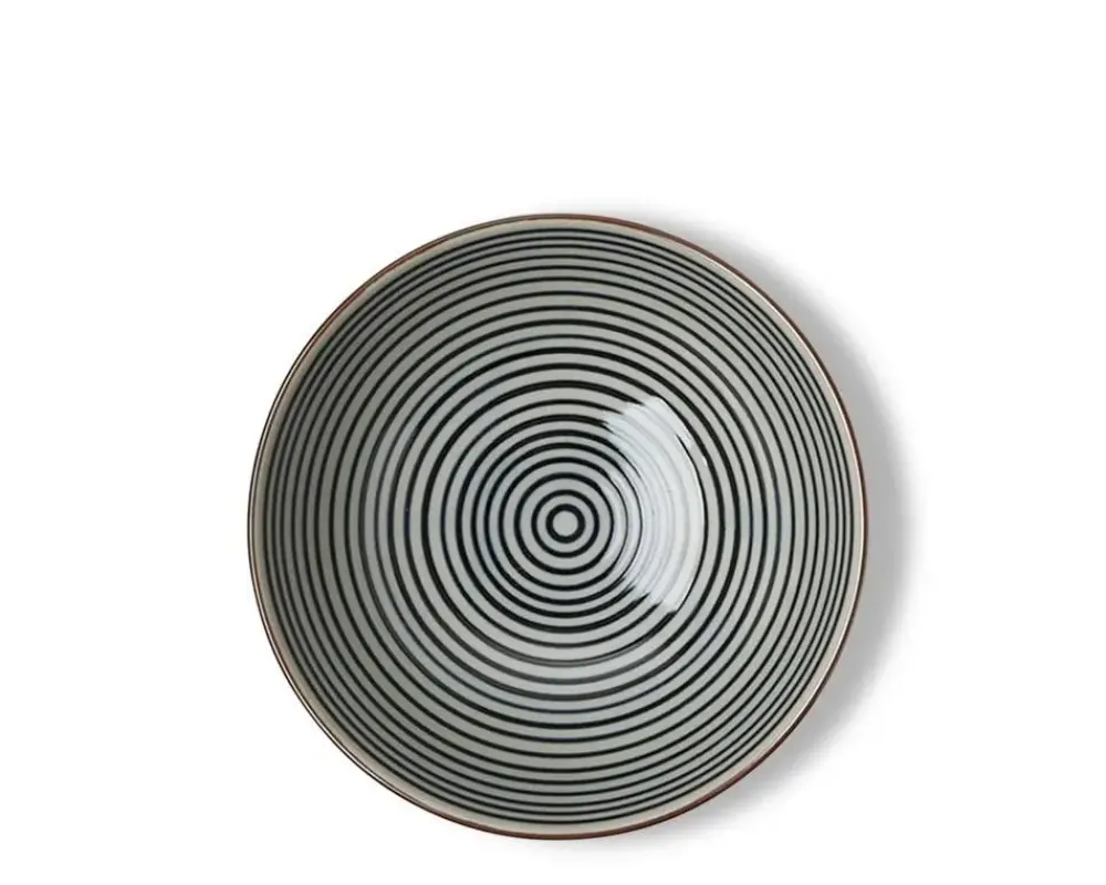 MIYA Company Celadon Stripes 5.5" Rice Bowl Clearance