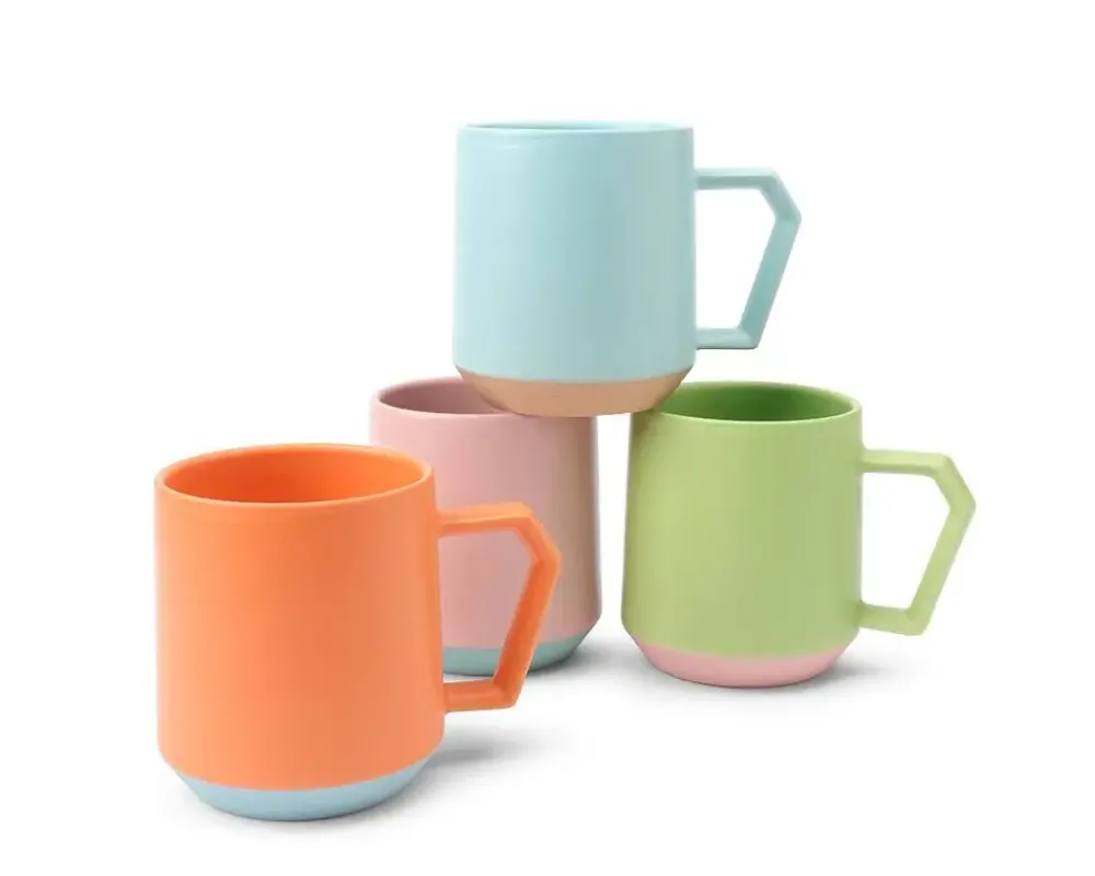 MIYA Company Chips 12 Oz. Mug Pastel Orange Sale