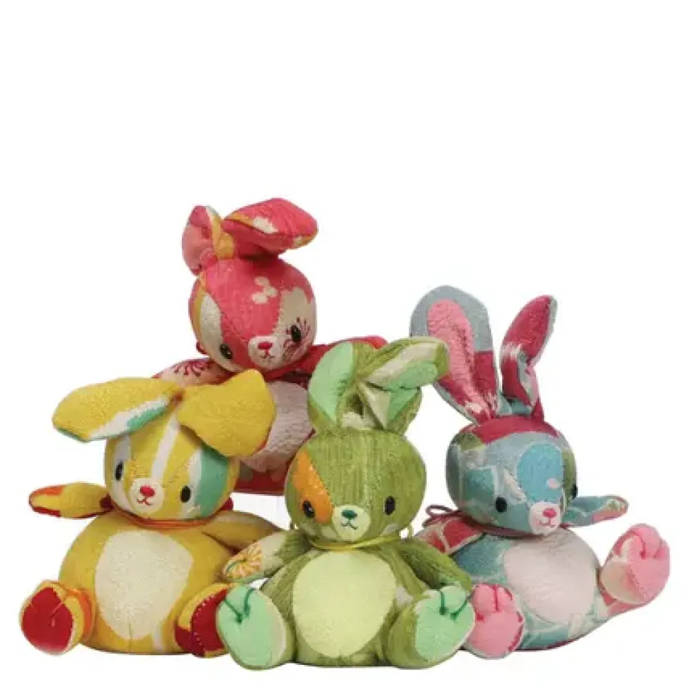 MIYA Company Chirimen Beanbag Bunny Best