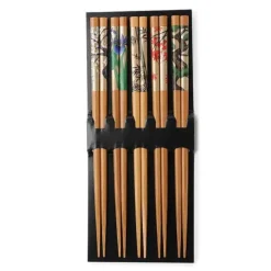 MIYA Company Chopsticks Set Antique Byobu Natural Discount