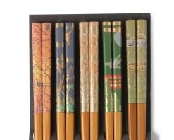 MIYA Company Chopsticks Set Bamboo Scenery Discount