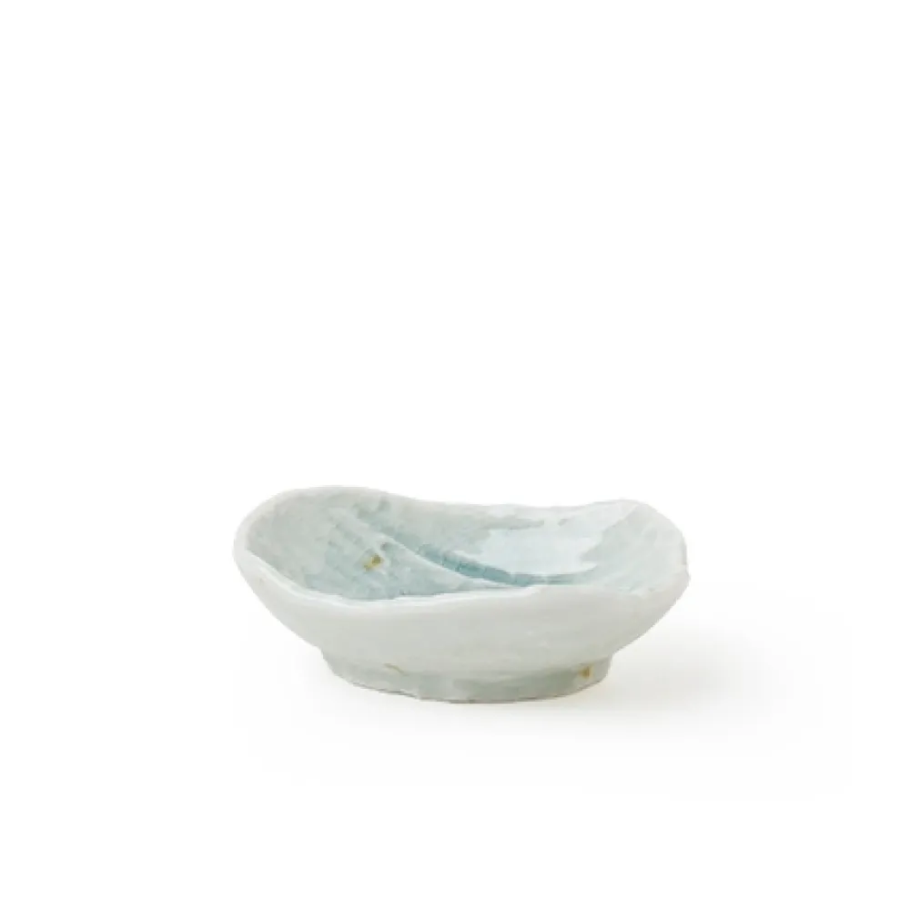 MIYA Company Coral Blue Sauce Dish New