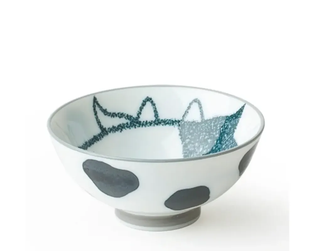 MIYA Company Cow 4.25" Rice Bowl Best