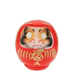 MIYA Company Daruma Red Good Fortune 4-3/4" Sale