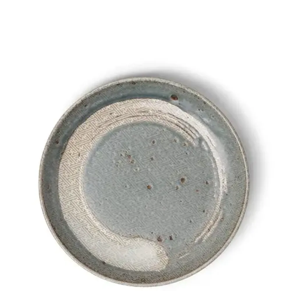 MIYA Company Enso Green Plate 6-1/8"