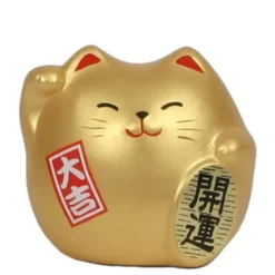 MIYA Company Feng Shui Cat 2.25" - Gold Discount