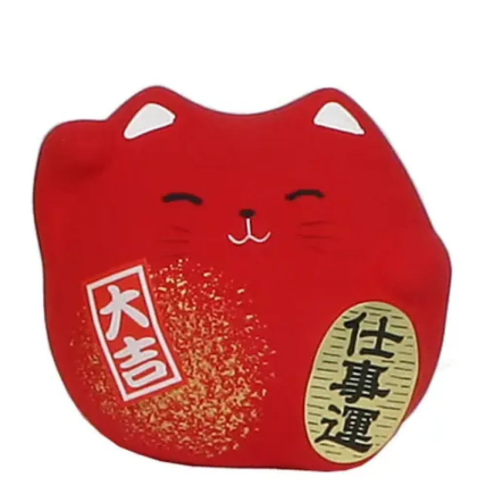 MIYA Company Feng Shui Cat 2.25" - Red Sale
