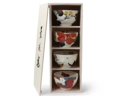 MIYA Company Floral Fall Rice Bowl Set Hot