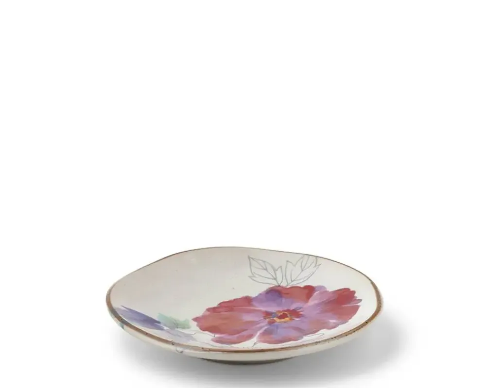 MIYA Company Floral Mini Plate Purple Sale