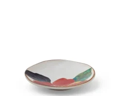 MIYA Company Floral Mini Plate Red Best
