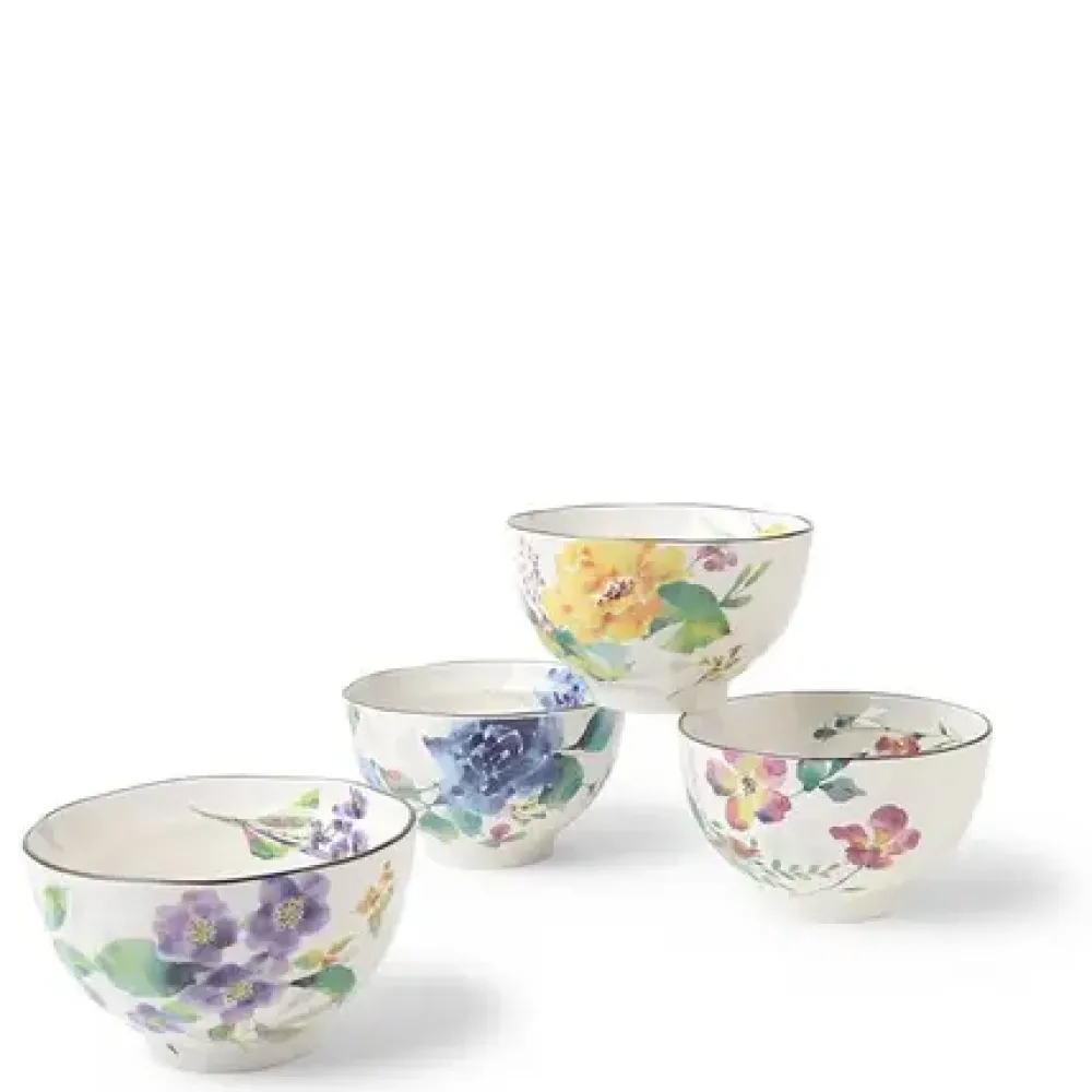 MIYA Company Floral Spring Rice Bowl Set