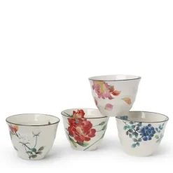 MIYA Company Floral Summer 7 Oz. Teacup Set New