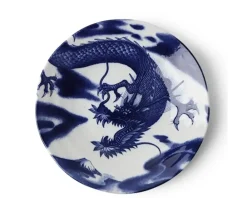 MIYA Company Flying Dragon 10" Plate New